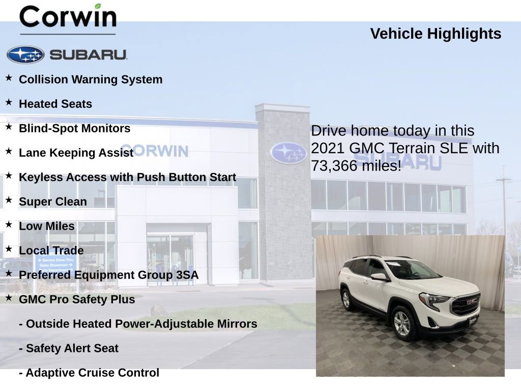 Used 2021 GMC Terrain SLE w/ Driver Convenience Package image 6