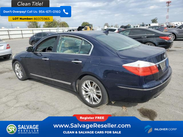 Used 2009 Hyundai Genesis 4.6 w/ Technology Pkg 5 RWD image 3