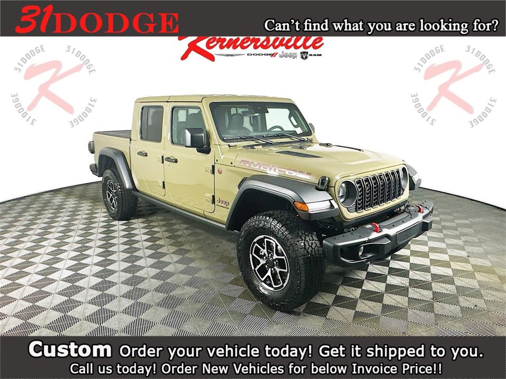 New 2025 Jeep Gladiator Rubicon w/ Convenience Group