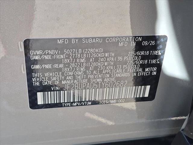 New 2026 Subaru Outback Premium AWD/4WD image 17