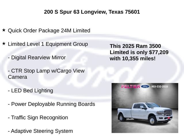 Used 2025 RAM 3500 Limited AWD/4WD image 5