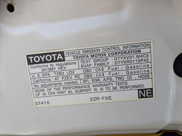 Used 2013 Toyota Prius Two image 21