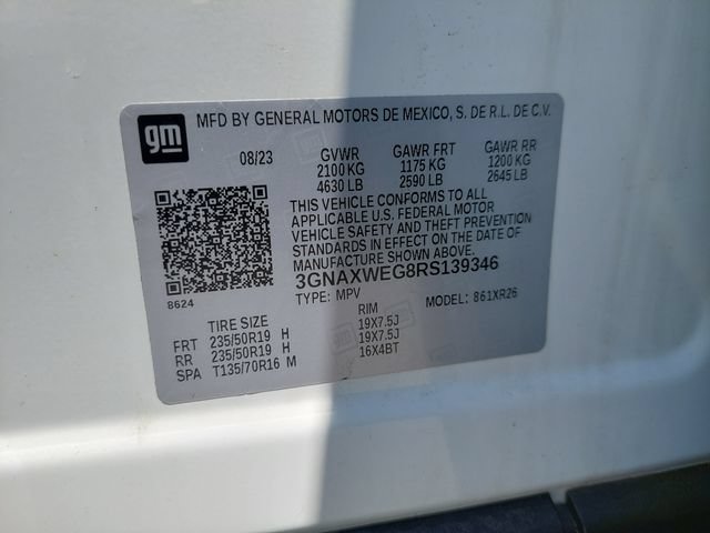Used 2024 Chevrolet Equinox RS AWD/4WD image 35