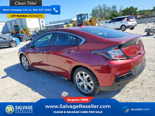 Used 2017 Chevrolet Volt Premier w/ Driver Confidence II Package image 3