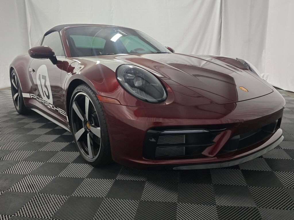 Certified 2021 Porsche 911 Targa 4S Heritage Design AWD/4WD image 9