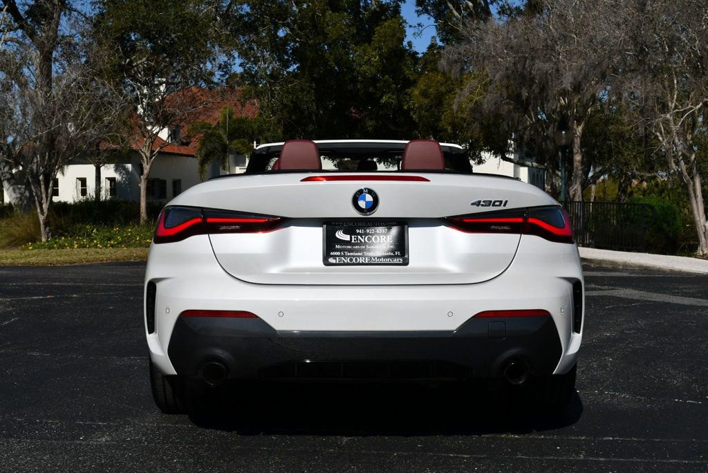 Used 2022 BMW 430i Convertible w/ M Sport Package image 38