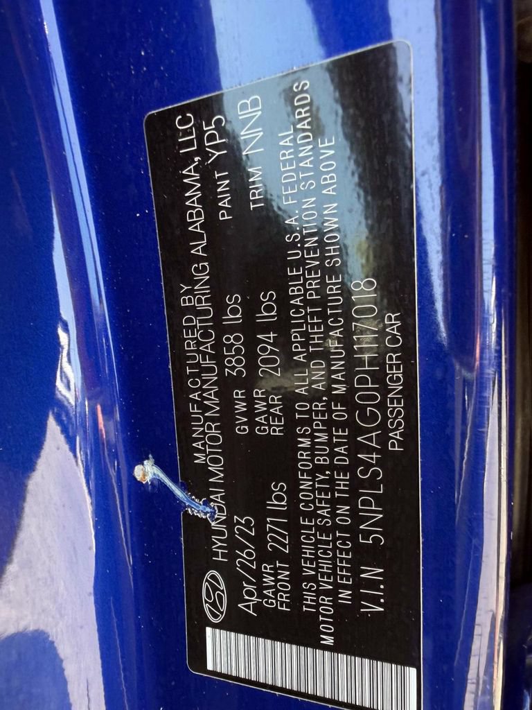 Used 2023 Hyundai Elantra SEL w/ Convenience Package FWD image 16