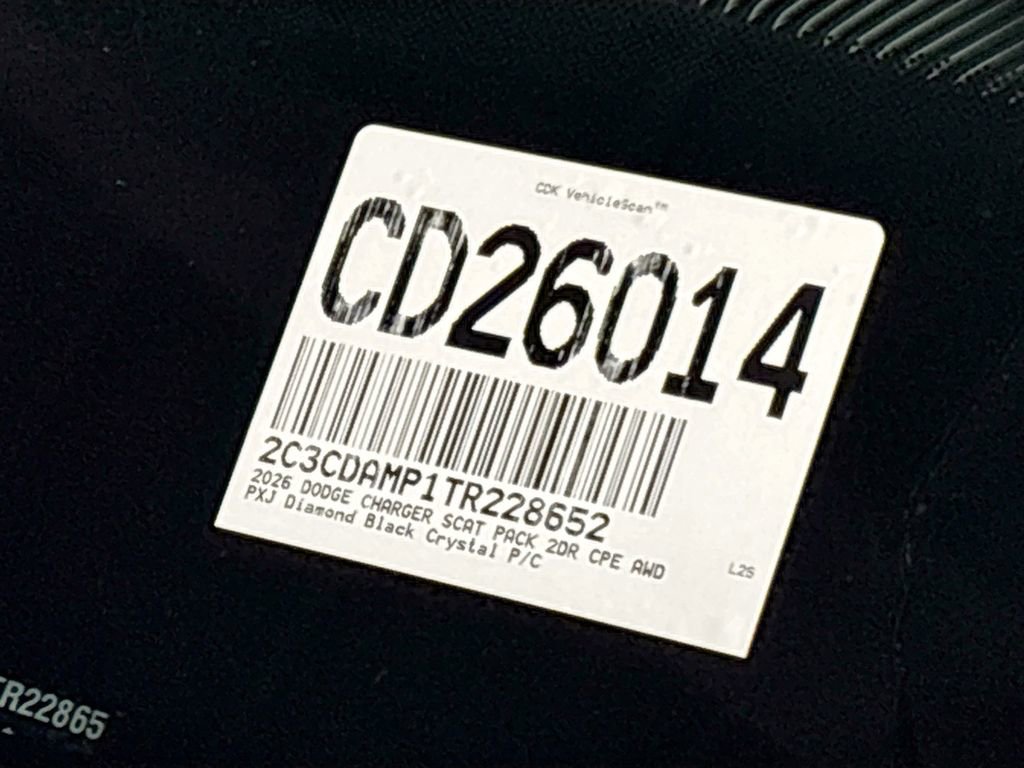 New 2026 Dodge Charger Scat Pack w/ Blacktop Package AWD/4WD image 23