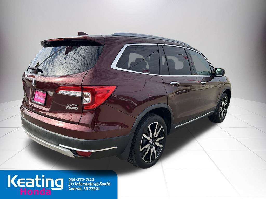 Certified 2019 Honda Pilot Elite image 5