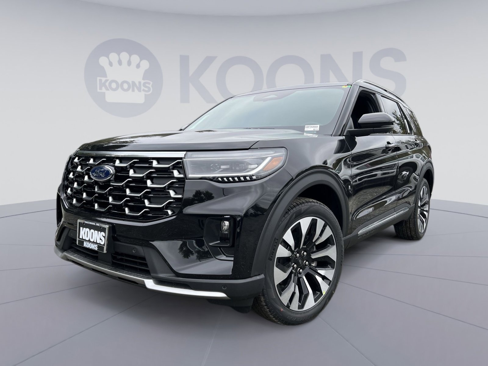 New 2026 Ford Explorer Platinum w/ LUX Leather Package