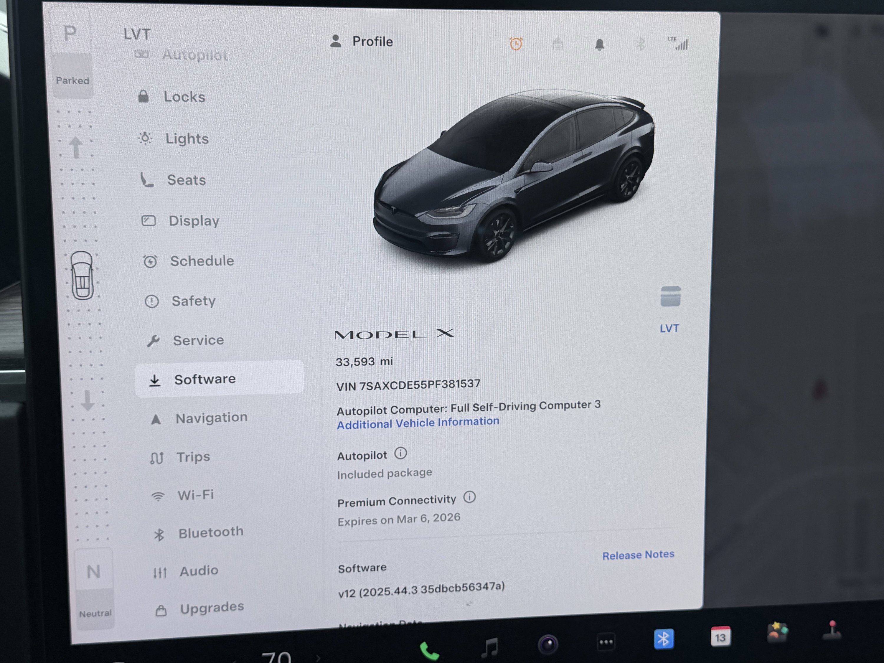 Used 2023 Tesla Model X AWD/4WD image 3