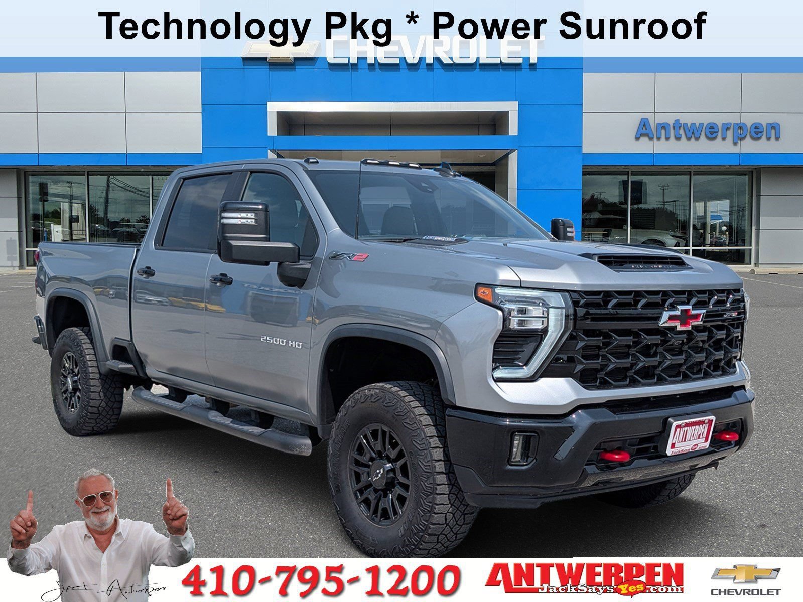Used 2024 Chevrolet Silverado 2500 ZR2 w/ Technology Package AWD/4WD image 1