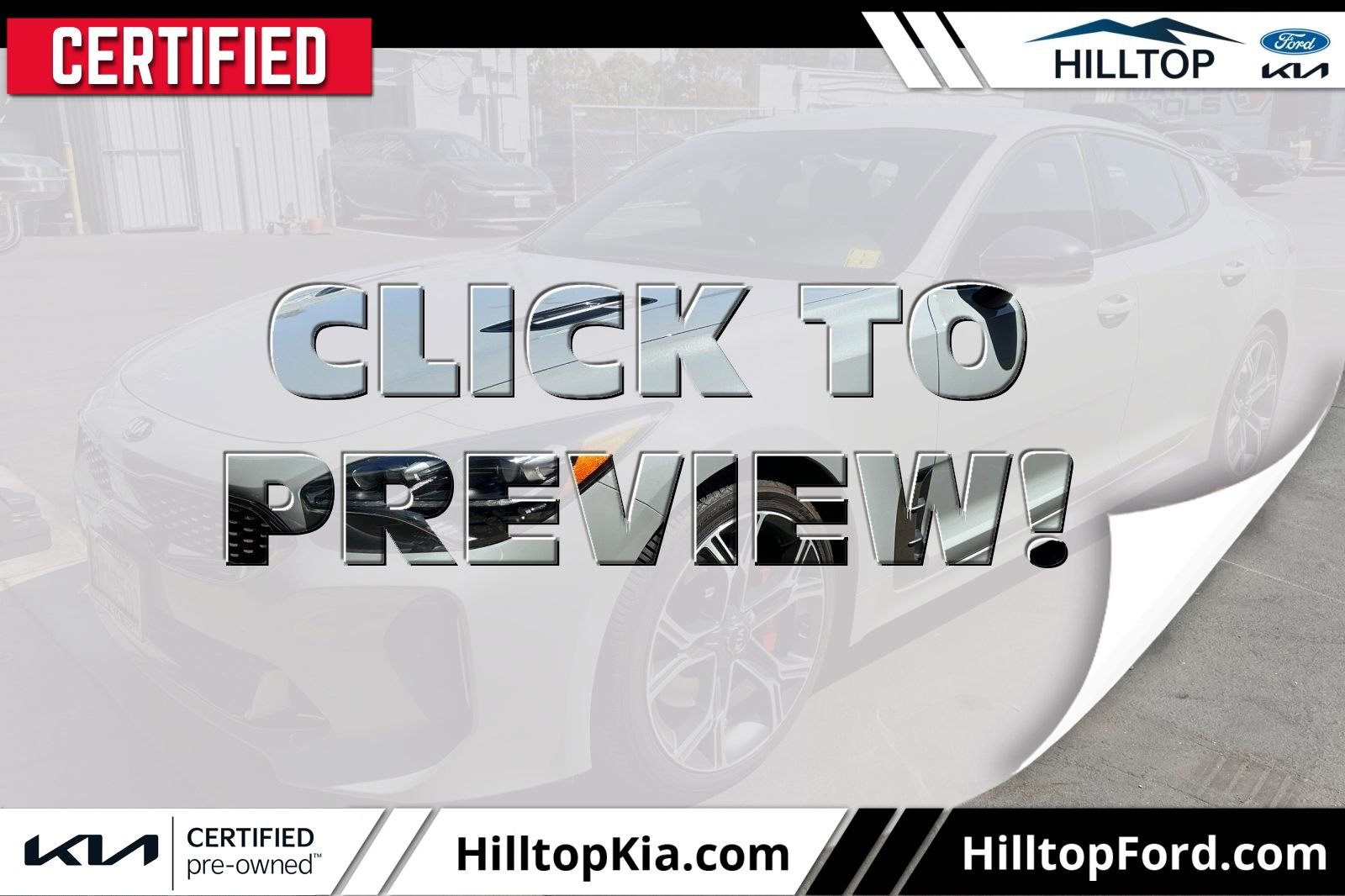Used 2018 Kia Stinger GT RWD image 1