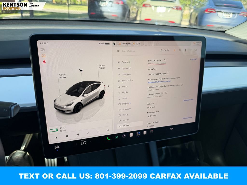 Used 2022 Tesla Model Y Performance AWD/4WD image 19