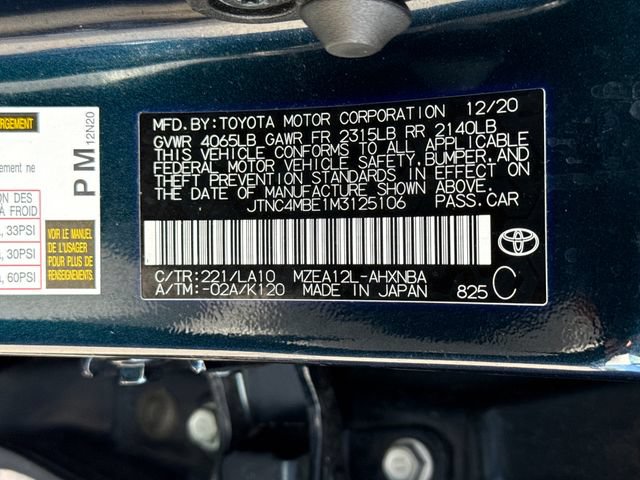 Used 2021 Toyota Corolla XSE w/ Carpet Mat Package (TMS) FWD image 21