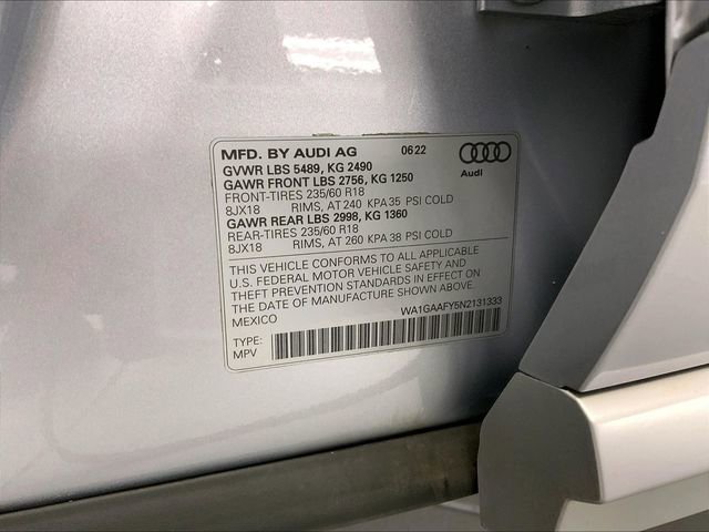 Certified 2022 Audi Q5 2.0T Premium w/ Convenience Package image 35