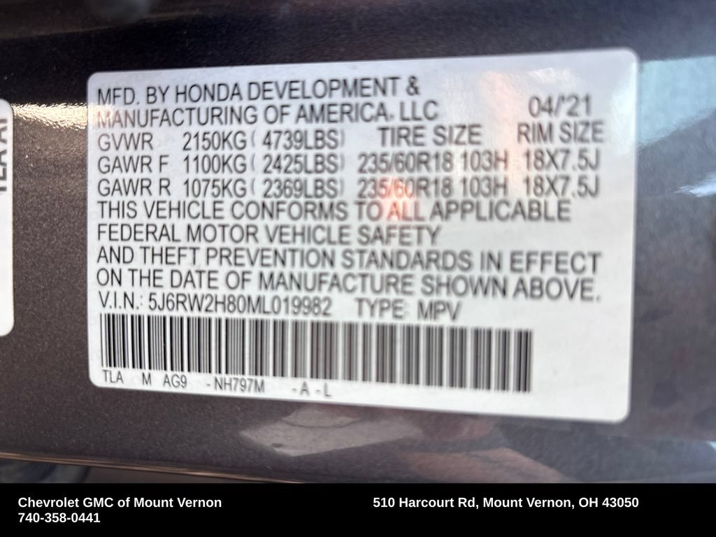 Used 2021 Honda CR-V EX-L image 59