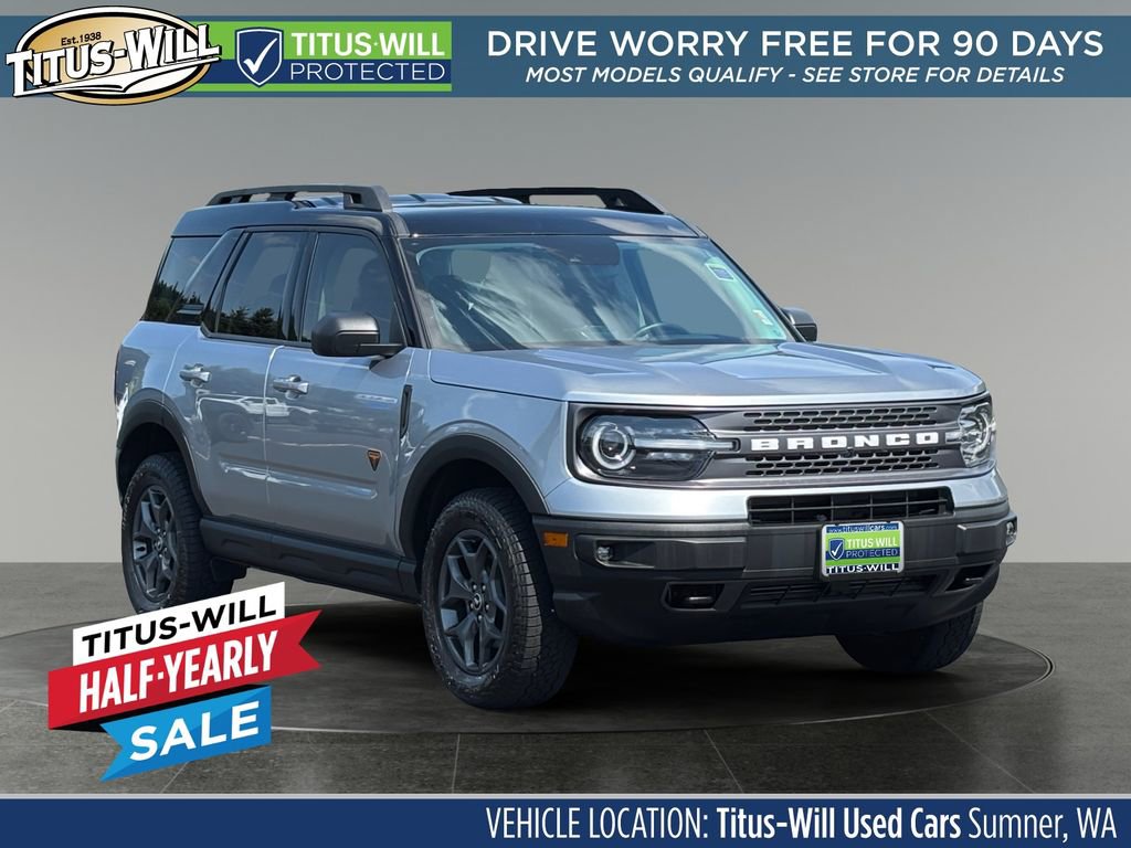 Used 2022 Ford Bronco Sport Badlands w/ Premium Package AWD/4WD video 1