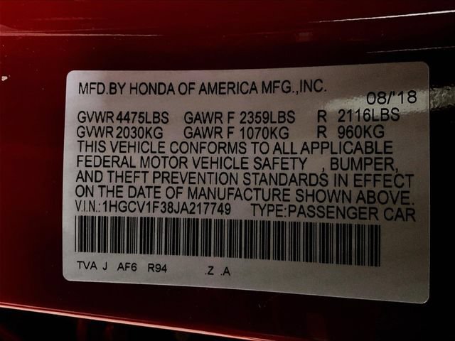 Used 2018 Honda Accord Sport image 32