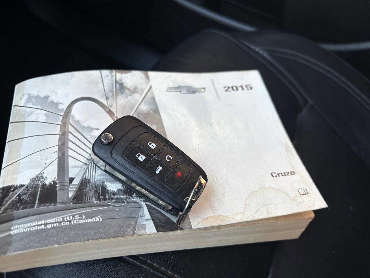 Used 2015 Chevrolet Cruze LTZ w/ Sun, Sound and Sport Package image 38