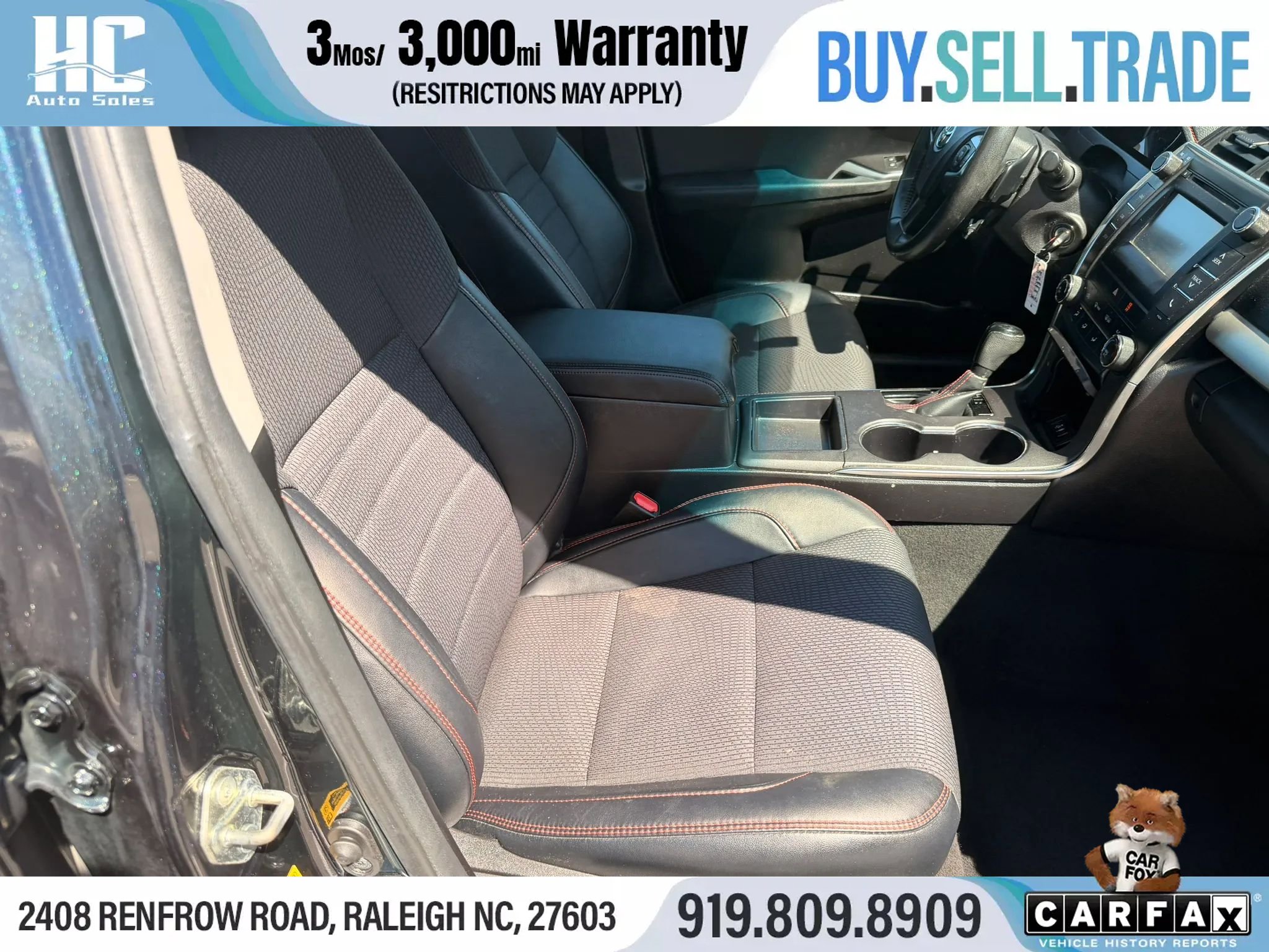 Used 2016 Toyota Camry SE FWD image 18