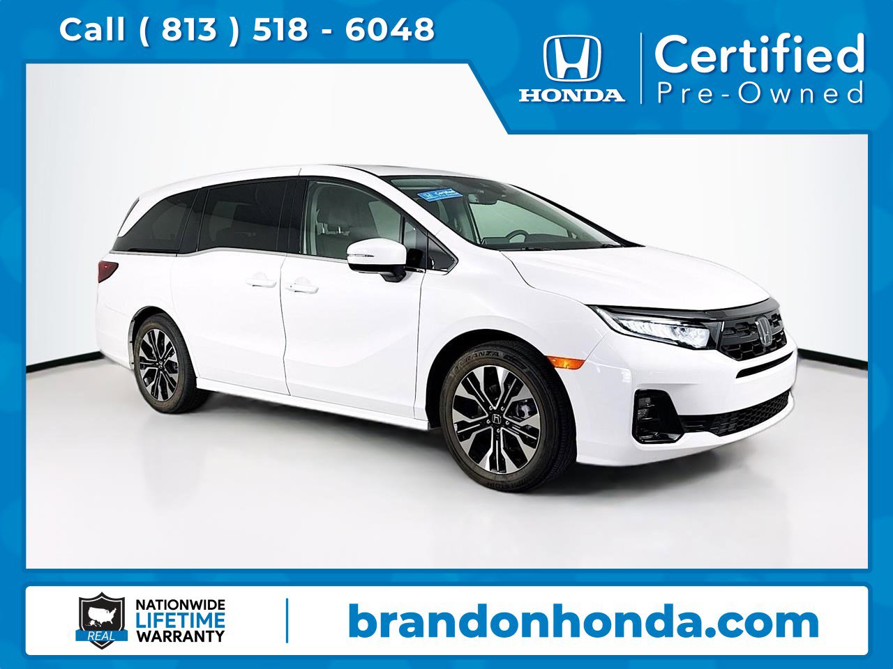 Certified 2026 Honda Odyssey Elite