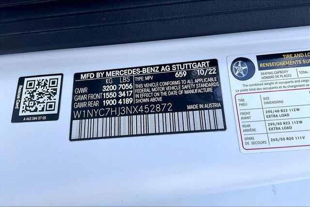 Used 2022 Mercedes-Benz G 63 AMG 4MATIC image 15