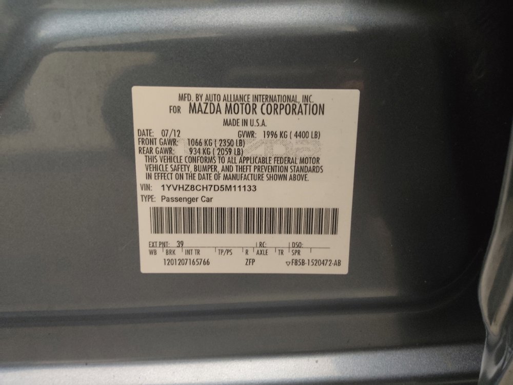 Used 2013 MAZDA MAZDA6 i Grand Touring w/ Technology Pkg image 33