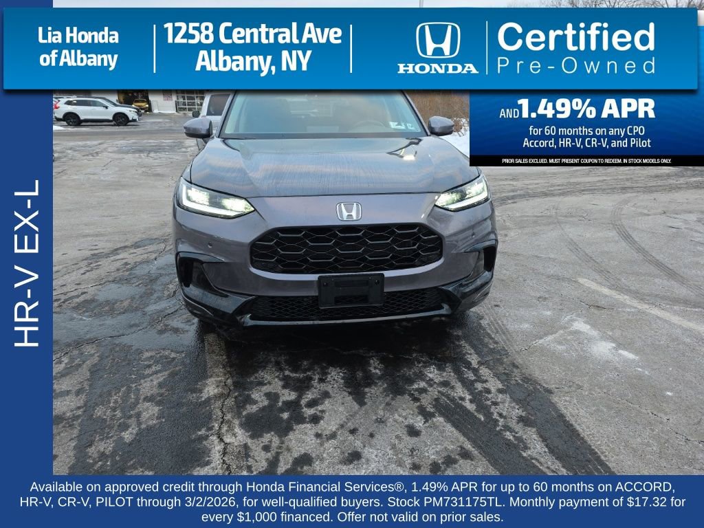 Certified 2023 Honda HR-V EX-L image 2