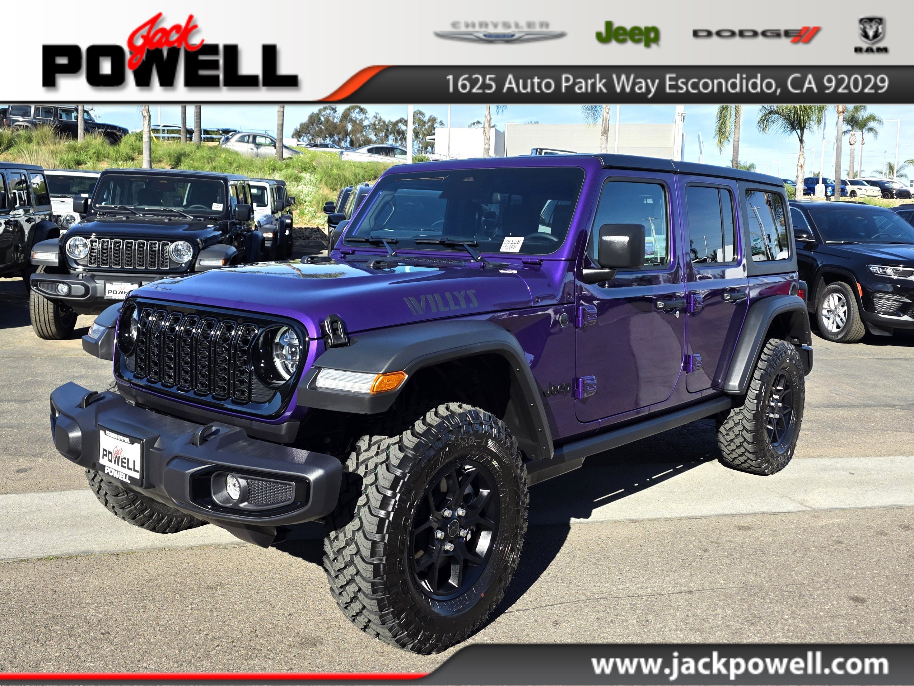 New 2026 Jeep Wrangler Willys