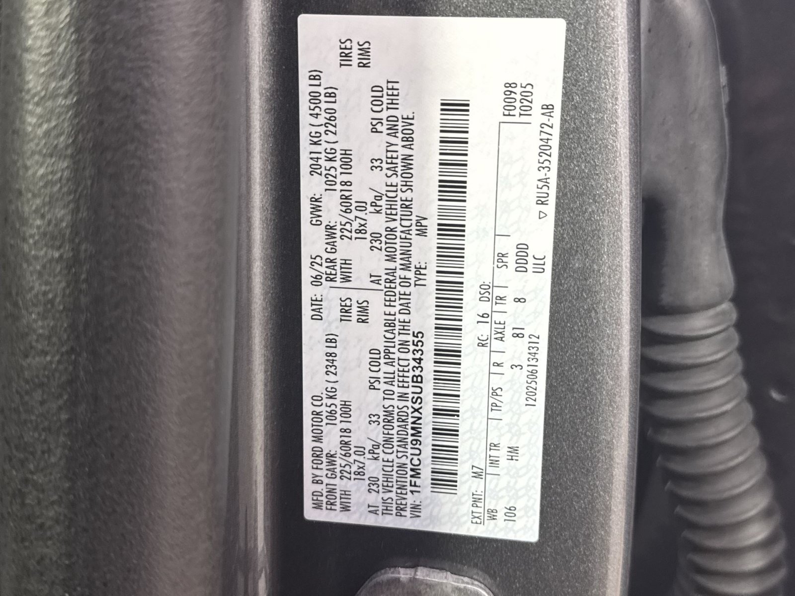 Used 2025 Ford Escape ST-Line AWD/4WD image 41