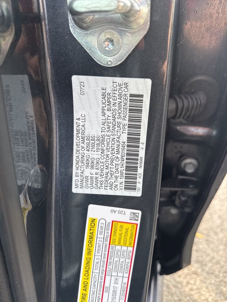 Certified 2023 Honda Civic EX-L image 23