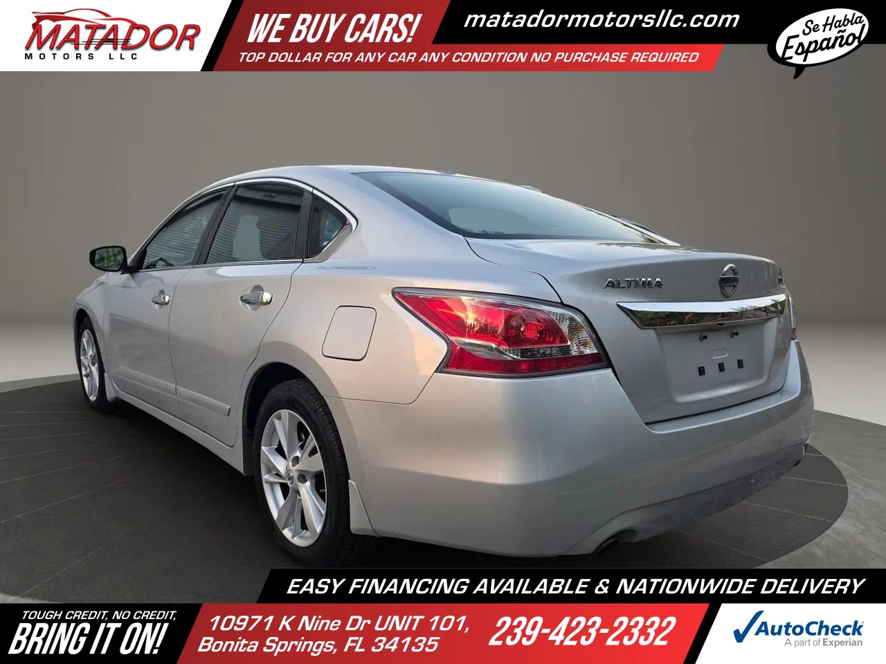 Used 2015 Nissan Altima 2.5 SV w/ Convenience Package FWD image 7