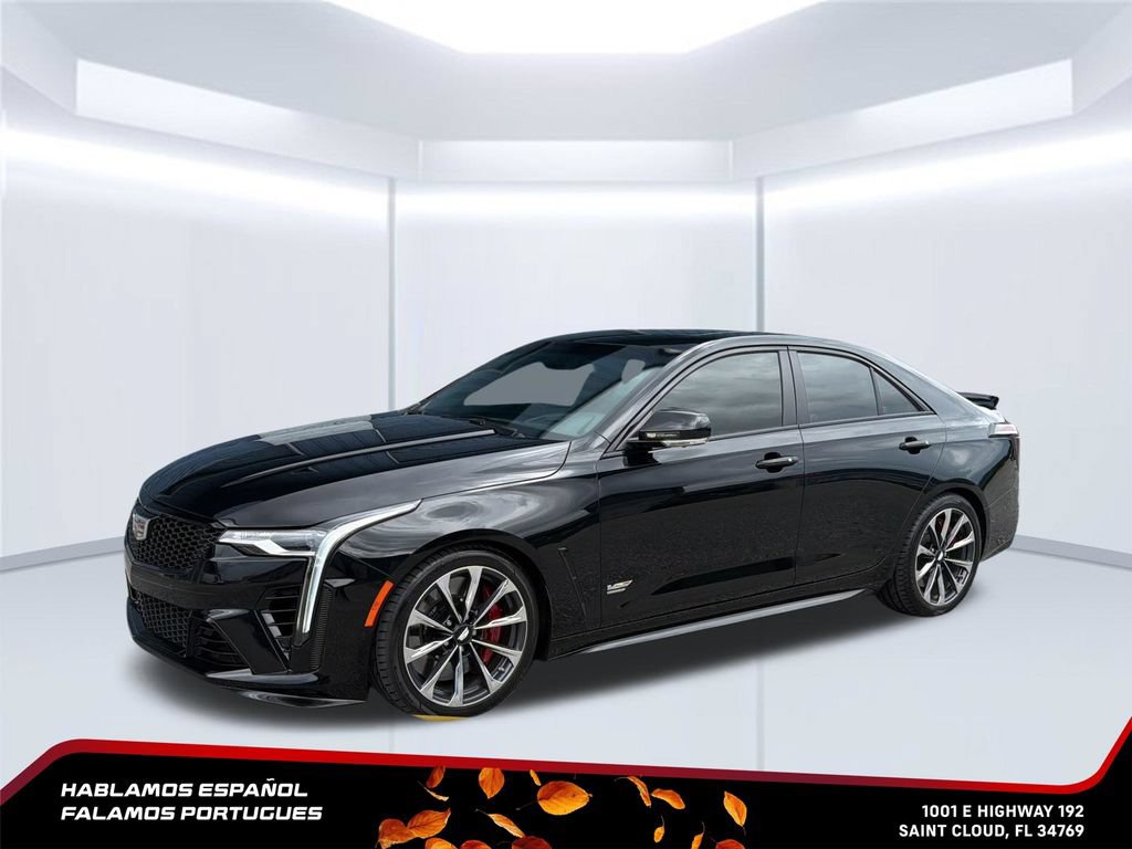 Used 2023 Cadillac CT4 V Blackwing w/ Driver Assist Package RWD image 3