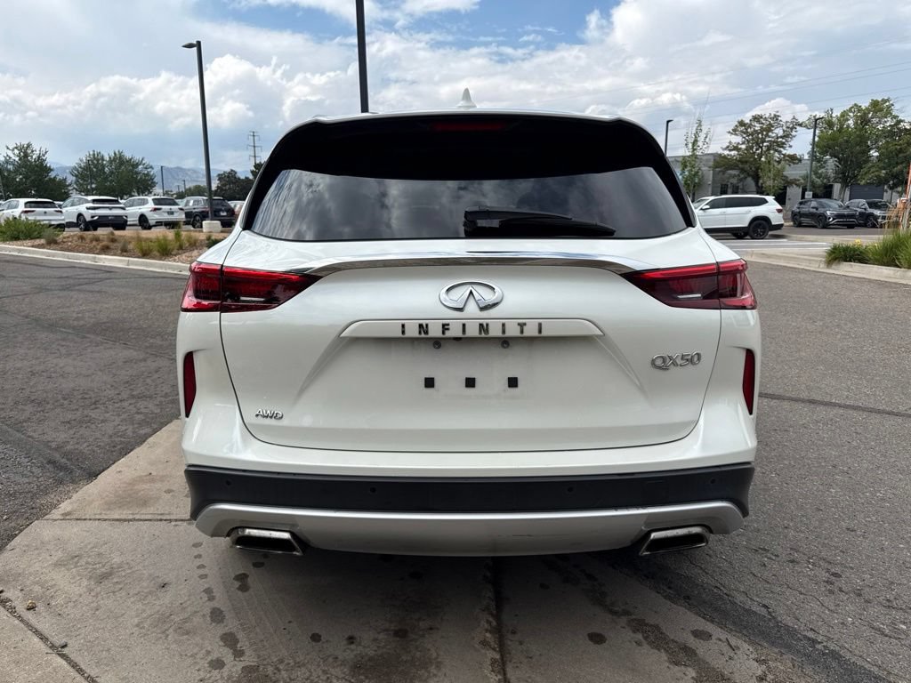 Used 2021 INFINITI QX50 Luxe w/ Cargo Package AWD/4WD image 4