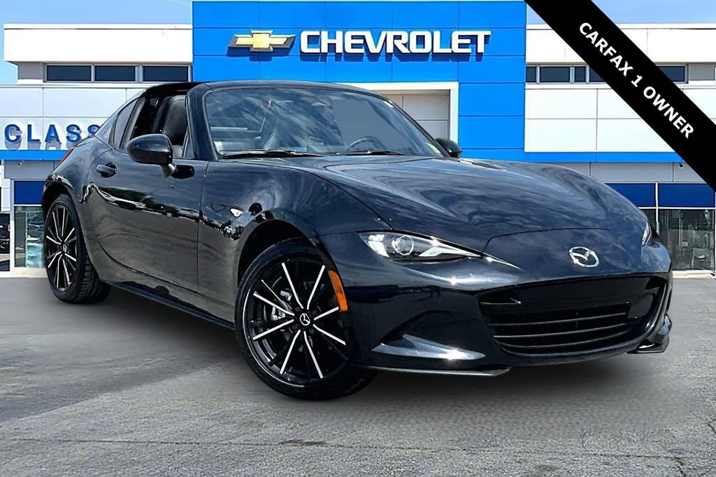 Used 2025 MAZDA MX-5 Miata RF Grand Touring RWD image 1