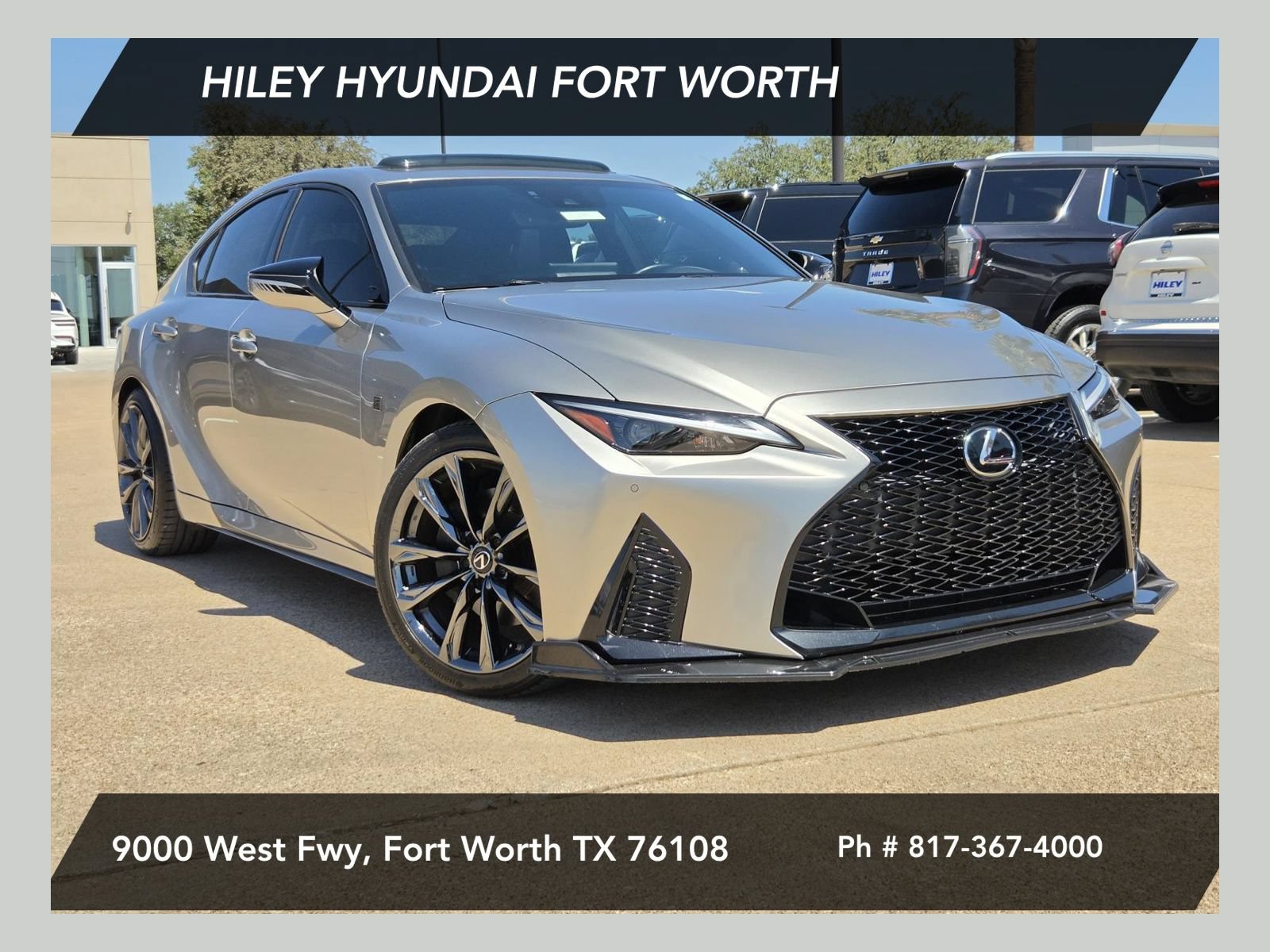 Used 2021 Lexus IS 350 F Sport w/ Accessory Package 2
