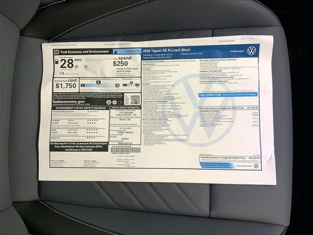 New 2026 Volkswagen Tiguan SE R-Line image 15