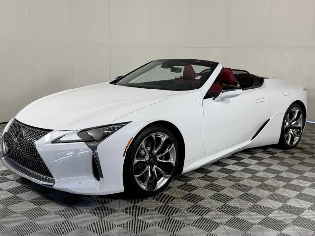 Certified 2021 Lexus LC 500 Convertible w/ Touring Package RWD image 2