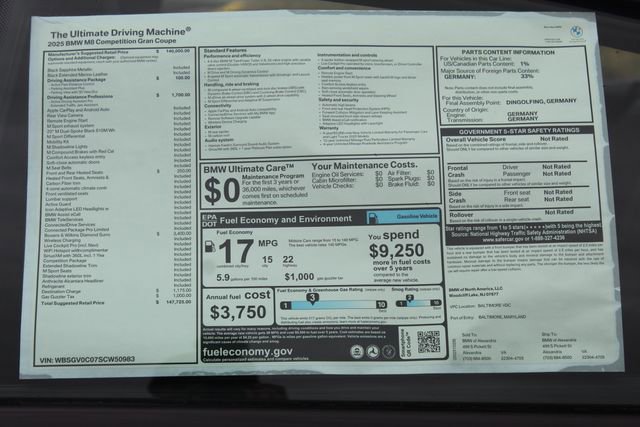 New 2025 BMW M8 Competition image 2