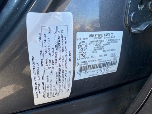 Used 2022 Ford Explorer Limited AWD/4WD image 26