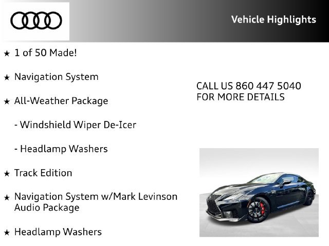 Used 2024 Lexus RC F Track Edition RWD image 15