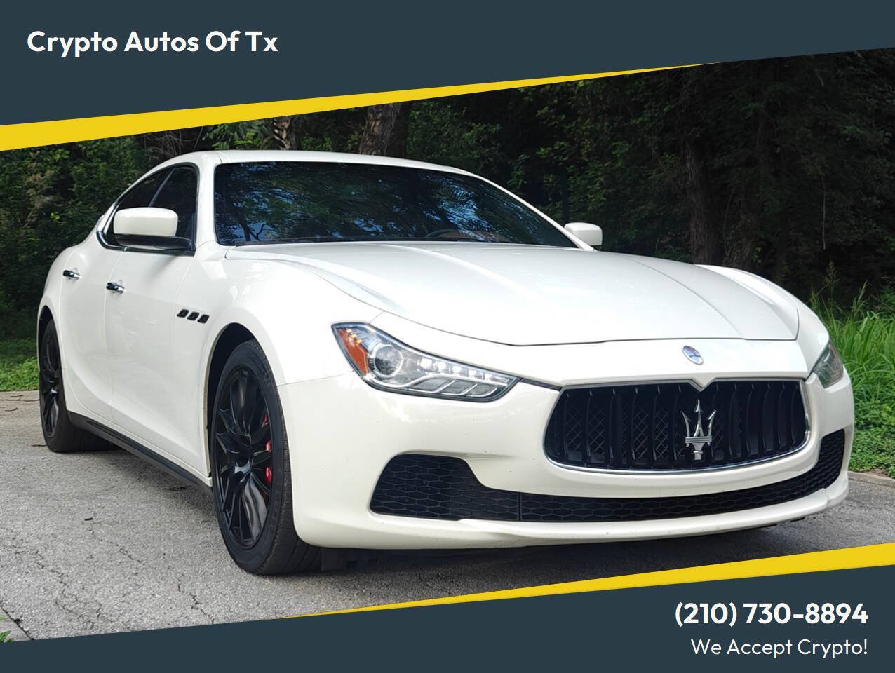 Used 2016 Maserati Ghibli S Q4 AWD/4WD image 1