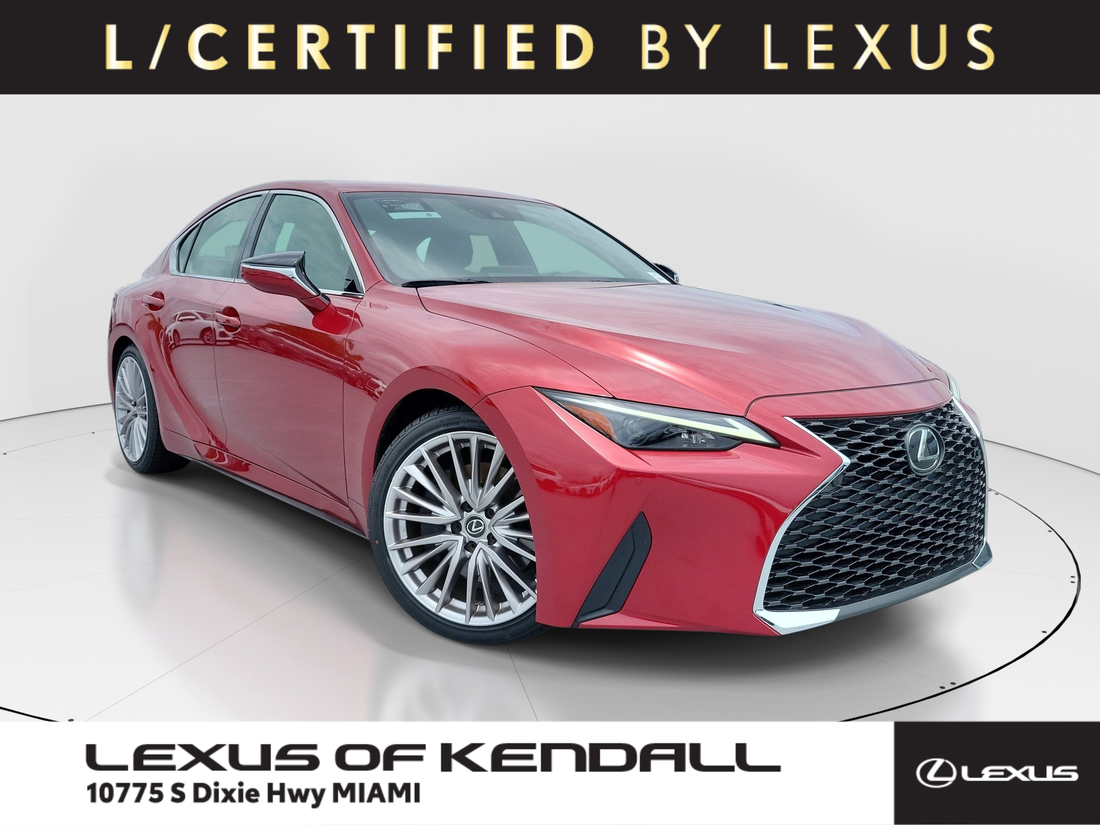 Certified 2023 Lexus IS 300 w/ Premium Package RWD image 1