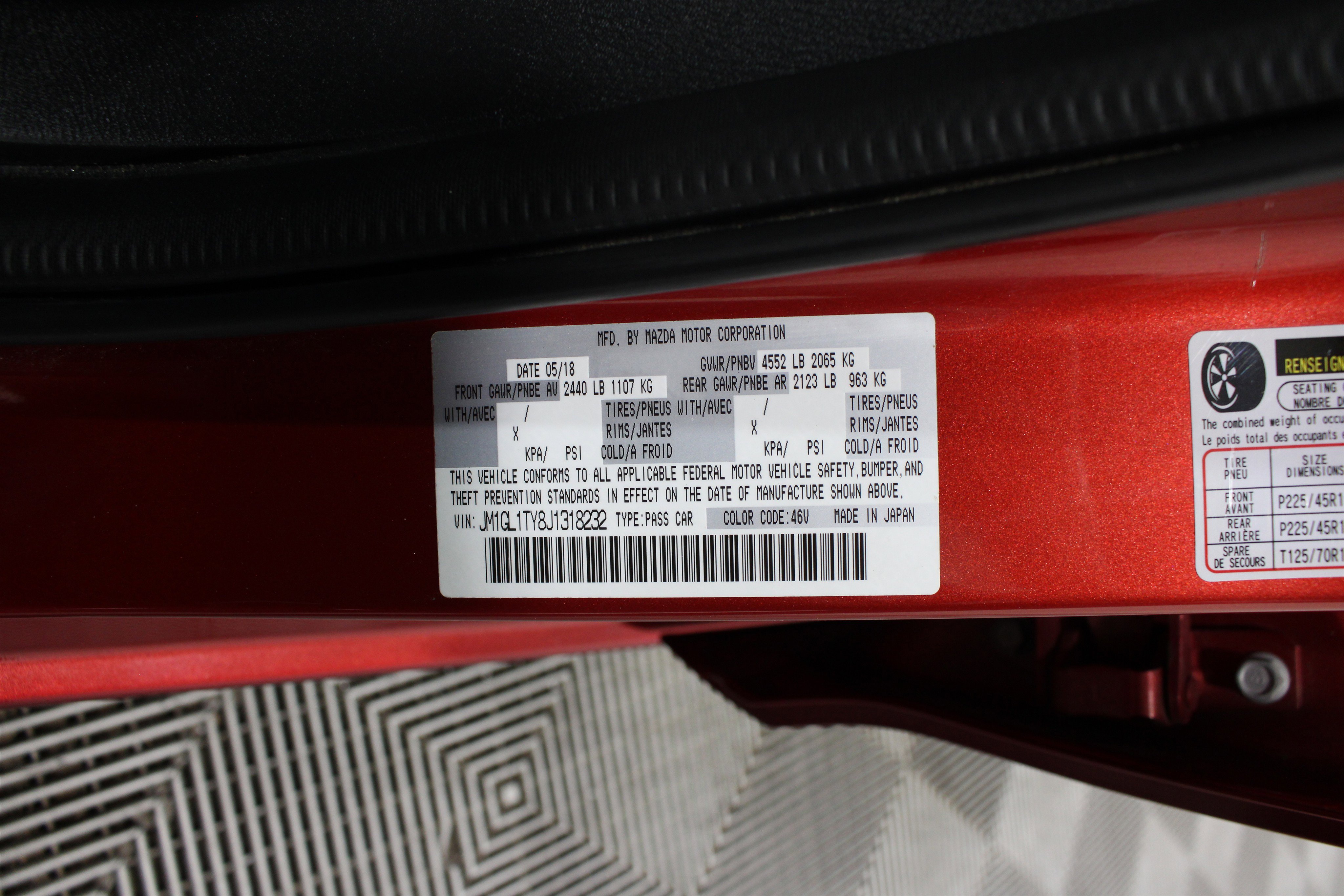 Used 2018 MAZDA MAZDA6 Grand Touring FWD image 37