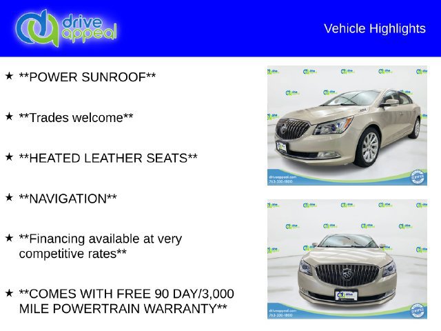 Used 2015 Buick LaCrosse Leather FWD image 12