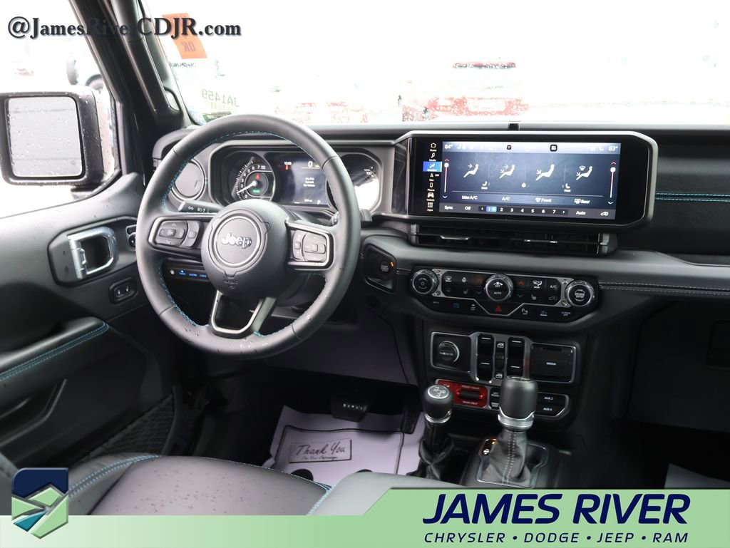 Used 2025 Jeep Wrangler Unlimited Rubicon 4xe w/ Safety Group AWD/4WD image 13