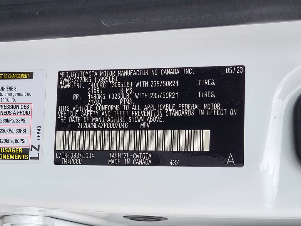 Used 2023 Lexus RX 500h F Sport w/ Cold Area Package AWD/4WD image 10