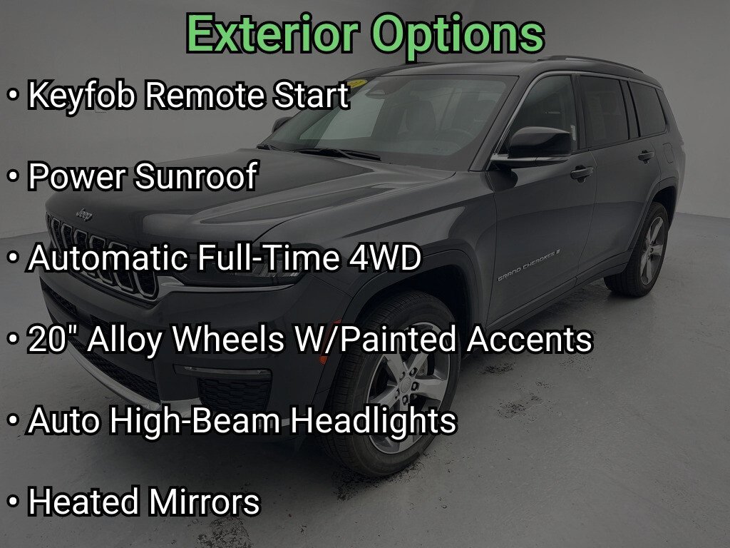 Used 2021 Jeep Grand Cherokee L Limited w/ Trailer Tow Group (B) image 7