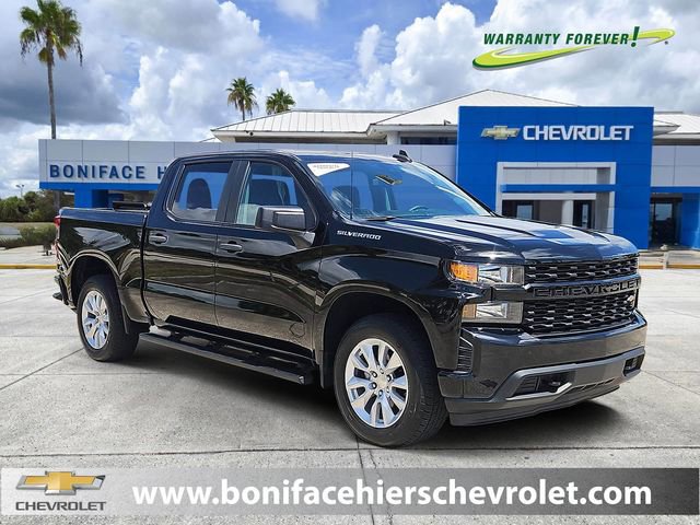 Used 2022 Chevrolet Silverado 1500 Custom w/ LPO, Dark Essentials Package RWD image 1
